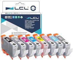 LCL suderinama rašalo kasetė CLI-65 CLI65 (8 pakuotės pigmentinių BK C M Y PC PM GY LGY), suderinama su "Canon Pixma PRO-200