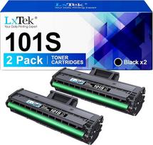 LxTek MLT-D101S Tonerio kasetė suderinama su Samsung MLT-D101S D101S, skirta Samsung ML-2165W ML-2165 ML-2160 SF-760P SCX-3405W SCX-3405 SCX-3400 SCX-3405FW SCX-3405F ML-2166 88 SF-7 60 (juoda, 2 pakuotės)