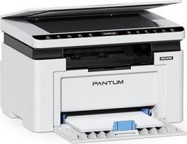PANTUM BM2309W Daugiafunkcis lazerinis spausdintuvas "WiFi", spausdinimas, nuskaitymas, kopijavimas "3-in-1", juoda/balta, "WiFi" ir USB, A4 formato rankinis dvipusis spausdinimas, 20 psl. per minutę, "Airprint Mopria" programėlė