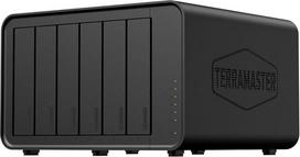 TERRAMASTER F6-424 NAS saugykla 4 skilčių - N95 keturių branduolių procesorius, 8GB DDR5 RAM, 2,5GbE prievadas X2, tinklo saugykla verslui (be disko)