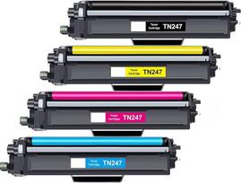 TN-243CMYK TN247 Toneris, skirtas Brother MFC L3750CDW DCP-L3550CDW Toneris MFC-L3750CDW MFC-L3750CDW MFC-L3770CDW HL-L3210CW HL-L3230CDW MFC-L3730CW HL-L3270CDW L3510CDW TNW 243CMYK TN-247 TN-243 (4 vnt.)