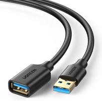 UGREEN USB 3.0 prailgintuvas 5Gbps USB prailgintuvas iš A vyriškos į A moterišką USB prailgintuvas, skirtas pelei, klaviatūrai, USB atmintinėms, kortelių skaitytuvams, USB šakotuvui, spausdintuvui, prietaisų kamerai, fotoaparatui ir kt. (5 m)