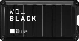 WD_BLACK P50 Game Drive SSD 2TB išorinis SSD diskas (SuperSpeed USB 3.2 Gen 2x2, atsparus smūgiams, skaitymo greitis iki 2000MB/s), juodas - taip pat suderinamas su PC, "Xbox" ir PS4