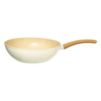 HARMONY wok keptuvė su medine rankena, Ø 28,5 cm