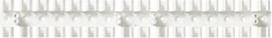 M-list fastening for 16/20mm flexible and rigid pipes White 2TKA00005301 | 6438199012810