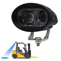 Universalus LED vandeniui atsparus šakiniu krautuvų įspėjamasis žibintas, taškinis saugos atbulinės eigos žibintas, mėlynas, pėsčiųjų, sandėlio, reguliuojamas, sunkvežimio, 12V-80V, E9 mėlyna