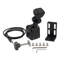 PC USB rankinis stabdys, skirtas Logitech G27 G29 G923 Thrustmaster T300, skirtas ETS2 Europos/Amerikos sunkvežimių Sim Racing Games rankinis stabdys juoda