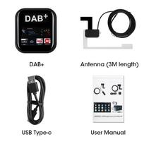 DAB+ antenos USB adapteris Europos Australijai Android automobilio radijo vaizdo daugialypės terpės grotuvas DAB Dongle transliacija