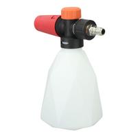 Automobilio putų purškiklis 500ml Nešiojamas aukšto slėgio putų purškiklis su 1/4 colio greita jungtimi sodui black