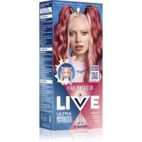 Schwarzkopf LIVE Ultra Brights or Pastel pusiau trumpalaikiai plaukų dažai atspalvis 025 Dusty Rose 1 vnt.