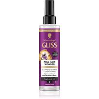 Schwarzkopf Gliss Full Hair Wonder regeneruojamasis nenuplaunamasis kondicionierius silpniems plaukams 200 ml