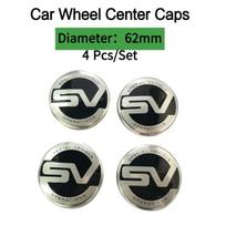 62mm Car Wheel Center Caps for L-an/d R-ov/er R-an/ge R-o/ver Evoque Vogue Discovery 5 3 2 Freelander Defender SVR Hub Cover Accessories juoda