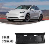 Priedai Priekinės plokštės laikiklis Plastikinis Tesla Model Y 3 2019-2025 m. Priekinės numerio plokštės laikiklis Patvarus Išskirtinis CHINA