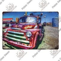 Dekoras Klasikiniai Automobiliai Retro Plakatas Metalinė Plokštelė Vintažinis Skardinis Ženklas Garažui, Vyro Urvui, Namų Sienų Meno Dekoracija, Automobilių Plakatai 11.8x15.7inch