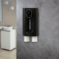 Automatinis burnos skalavimo skysčio dozatorius Burnos skalavimo priemonė Įkurtuvių dovanos juoda