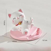 Cute Fortune Cat Cell Phone Holder Bracket Cartoon Cute Cell Phone Holder Creative Cute style small animal