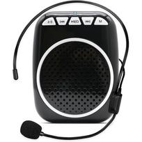 Portable Voice Amplifier with Headset Microphone, Personal Speaker Head Mic for Teachers, Tour Guides, Coaches, Mini PA with Wearable Mic