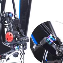 Varžtai M6*18/20mm MTB dviračio diskinių stabdžių apkabos varžtai su poveržlėmis 4 vnt. 20 auksas