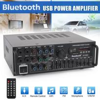2000 W Peak Stereo HiFi galios stiprintuvas Bluetooth 5.0 Karaoke FM USB EQ mikseris SUNBUCK su nuotolinio valdymo pultu, skirtas automobilio namams