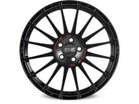 Ratlankis OZ RACING Superturismo GT R17x7 5x100 ET 38 CB 68 (Matt Black Red Lettering) (560 kg)