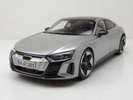*BBURAGO metal, 1:18, Audi RS e-Tron GT, sidabrinis