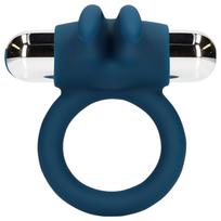 Loveline - vibruojantis penio žiedas su zuikučiu - mėlynas