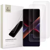 Tech-Protect Hydroflex Fit+2-Pack Hydrogel Film for Xiaomi Redmi Note 14 Pro 5G / 14 Pro+ 5G / Poco X7 5G – Transparent