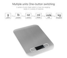 Virtuvinės svarstyklės Virtuvinės svarstyklės 10 kg skaitmeninės virtuvės svarstyklės LCD ekranas nerūdijančio plieno elektroninės svarstyklės