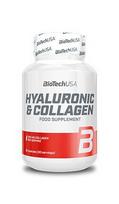 Maisto papildas Hialurono rūgštis ir kolagenas Biotech USA Hyaluronic & Collagen, 30 vnt.