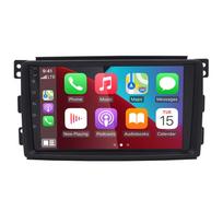 IBEAFILLY Automobilinis radijas Android 11 Carplay 9 colių GPS Navi AHD kamera 2 + 32G Mercedes-Benz Smart Fortwo 451 2005-2010 juoda