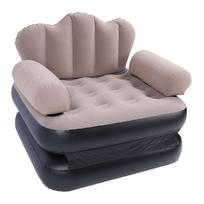 Pripučiama sofa-lova Nešiojamas sulankstomas sutirštintas, susprogdintas PVC sofos čiužinys, skirtas kelionėms namuose