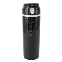 Kelioninis elektrinis virdulys 12V 24V automobiliui, sunkvežimiui, 500ml, nešiojamas, puodelis kavai, arbatai šildyti su dangteliu L