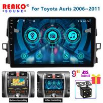 Android 2 din Android Auto radijas, skirtas Toyota Auris E150 2006–2012 Carplay Car Multimedia GPS 2din autoradio 2+32CP+4LED
