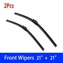 For Volvo V70 1997-2000 Car Windshield Wiper U-type Soft Rubber Frameless Bracketless Car Wipers 21 +21