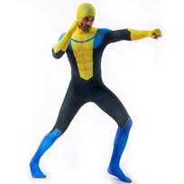 COSPLAY Vyriškas kostiumas Festivalio pasirodymo kostiumas Vaidmenų žaidimo kostiumas XXL geltona