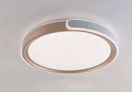 Plafoninis LED šviestuvas BALTIK GAISMA, 48W, 3000-6500K, 1500lm,balt/auks,dim, ø50cm,su pultu