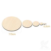 Medinis Ovalas 3/4, plotis 0,5-115cm, storis 3-6mm
