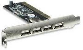 Manhattan USB 2.0 PCI card, 4 External or 3 External su 1 Internal Connections, 171557