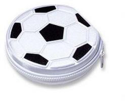 Manhattan CD case with zipper „Soccer”, 12 CD, 433914