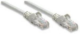 Intellinet FTP Cat5e Shielded Network Patch kabelis, 1.0m,  pilkos spalvos, SOHO 451314