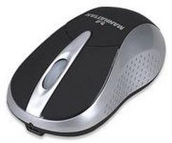 Manhattan MLX belaidė lazerinė Mini pelė USB, Adjustable Three-Level Resolution, 3 Buttons with Scroll Wheel, 800/1600dpi, 177139