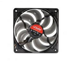 SPIRE, korpuso ir PSU aušintuvas BlueStar 120 LED, 120x120x25mm, 12V, 4pin, PWM automatic fan speed control, SP12025S1L4-B-PWM