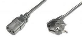 ASSMANN ASSMANN Power Cable Schuko – C13, M/F, 5.0m, H05VV-F3G 1.0qmm, AK-440100-050-S