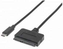Manhattan SuperSpeed+ USB Type-C 3.1 to SATA Adapter, 152495