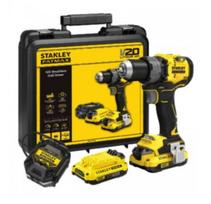 Smūginis suktuvas-gręžtuvas Stanley SFMCD725D2K-QW; 18 V; 2x2,0 Ah akum.