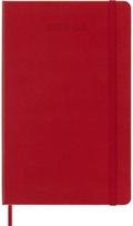 Moleskine 2025 18-Month Weekly Large Hardcover Notebook: Scarlet Red - Nėra Autoriaus