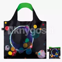LOQI pirkinių krepšys „WASSILY KANDINSKY Several Circles Recycled Bag“