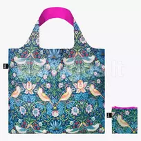 LOQI pirkinių krepšys „WILLIAM MORRIS The Strawberry Thief Recycled Bag“