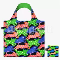 LOQI pirkinių krepšys „GLITTER POWER Dogs Recycled Bag“