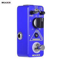 Mooer Triangolo Skaitmeninis Tremolo Pedalas Elektrinės Gitaros Efektų Pedalas True Bypass Mikro Serija Kompaktiškas mėlyna